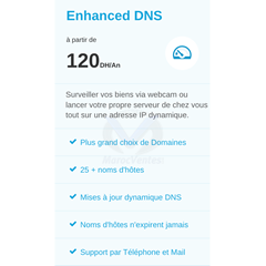 DDNS Service pour 25 Hote un ans Enhanced DDNS